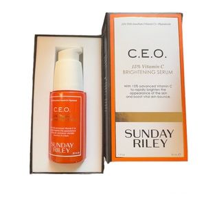 BNIB Sunday Riley CEO 15% Vitamin C Serum 1oz 30ml